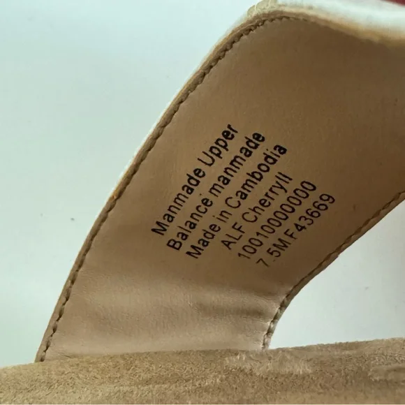 Alfani White Sandals - Picture 4 of 5